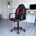 Mobel Gaming Chair, Black/ Red (Weight Limit 220lb)