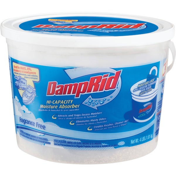****DampRid Hi-Capacity Fragrance Free Moisture Absorber with Microban 2 Lb. 15.5 Oz.