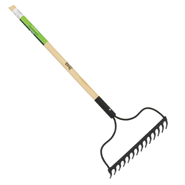 Best Garden Steel Bow Garden Rake 14 In. (14-Tine)