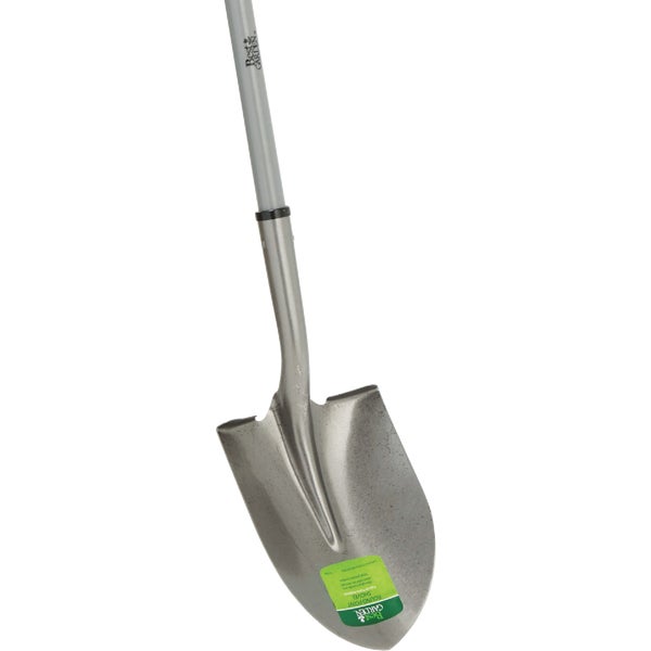 Best Garden Fiberglass Handle Round Point Shovel 46 In.