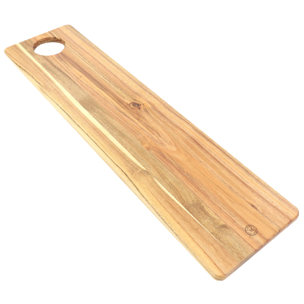 Martha Stewart Everyday Westhaven Cheese Board 18.11 x 12.6 In. Acacia Wood