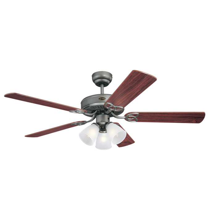 Westinghouse Vintage Ceiling Fan 52 In. Iron Finish (C.F.M - 4335)