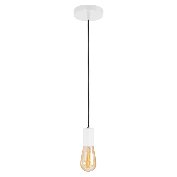 Westinghouse Pendant Lamp Aluminum E27 60W White