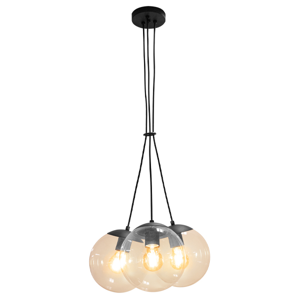 ****Westinghouse Pendant Lamp Aluminum 3 Globe 3xE27 60W Gold