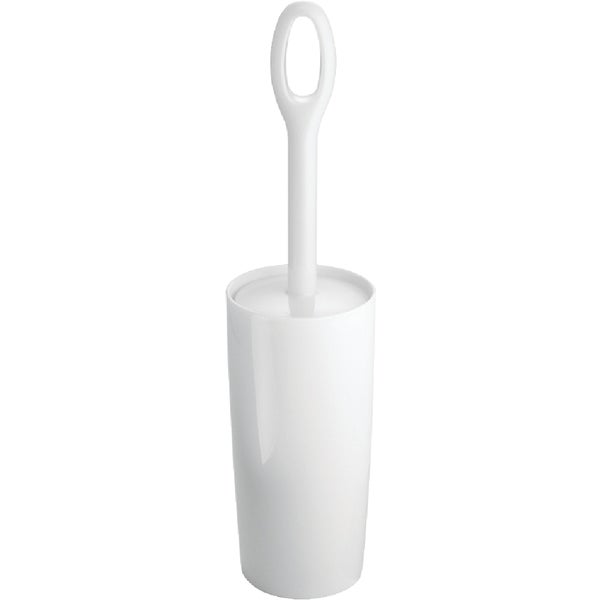 InterDesign Moda Toilet Bowl Brush Set, White