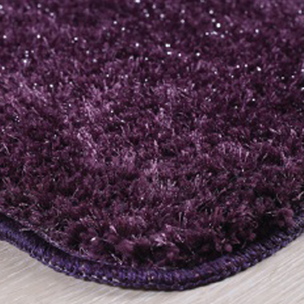 ****Classy Homes Bath Mat Purple 20In. x 32In.