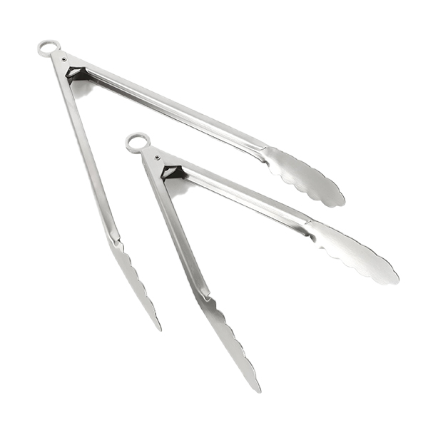 Martha Stewart Richburn 2pc Tongs Set SS 12 In. 9 In.