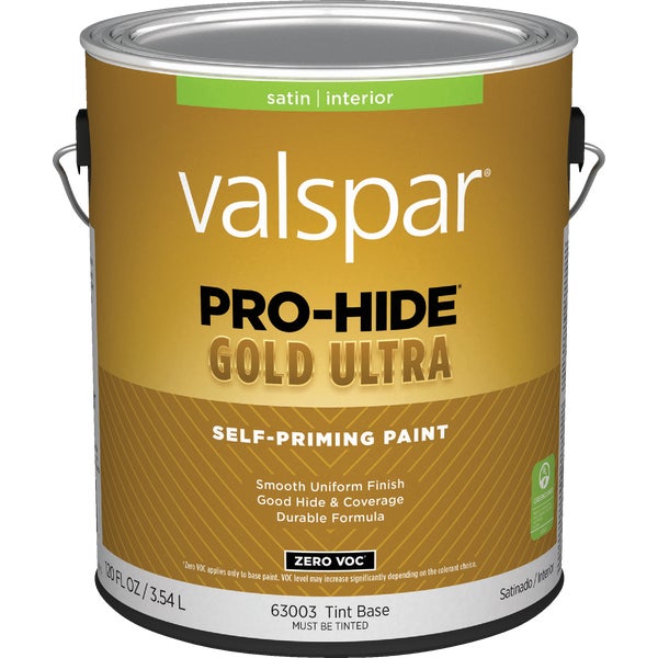 ****Valspar Pro-Hide Gold Ultra Zero VOC Satin Interior Wall Paint, Tint Base, 1 Gal