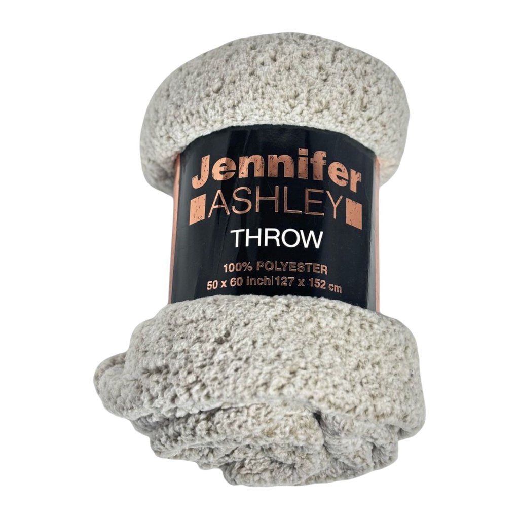 ****Jennifer Ashley Soft Plush Throw 50x60 In.
