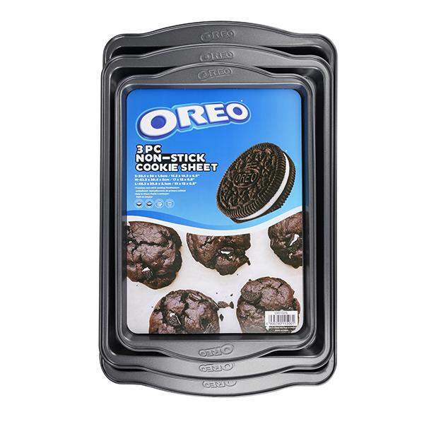 ****Oreo Set of 3 Baking Sheets