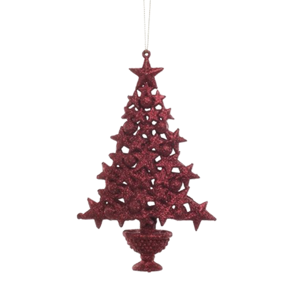 Miro Christmas Ornament 15x9x3cm Red