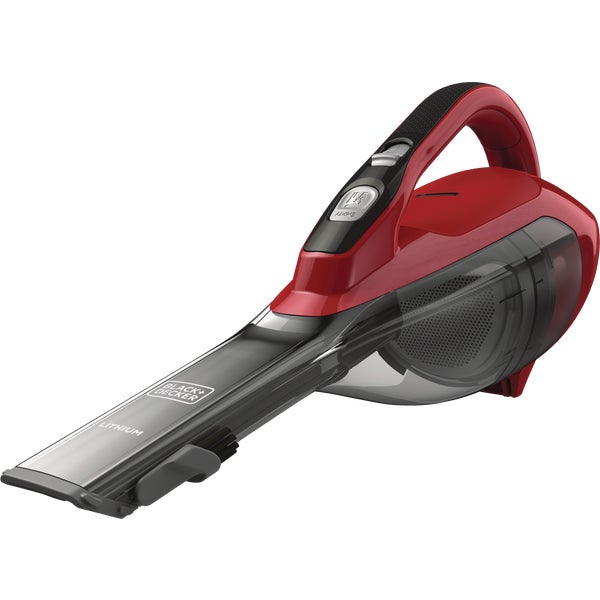 Black &amp; Decker Dustbuster Cordless Handheld Vacuum Cleaner 10.8V 2.0AH Chili Red