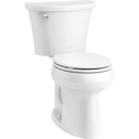 Kohler  Cavata S -trap Complete Solution Toilet Elongated Bowl 1.28 GPF, White