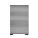 ****Kenneth Cole Temporary Pleated Blinds 29 x 90 In., Grey