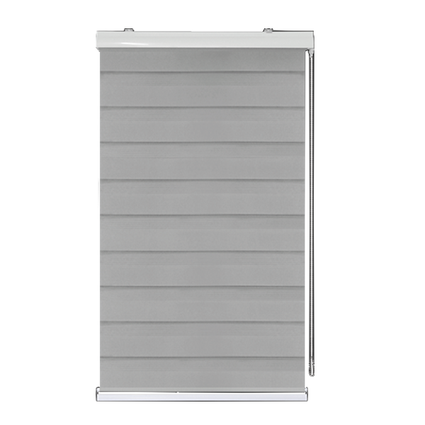 Kenneth Cole Luxury Zebra Blinds 29x90 In. (Daylight) Grey