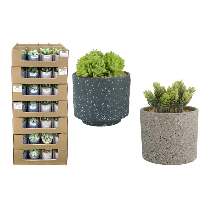 Decore Artificial Plant in Terracotta Pot 12x16cm