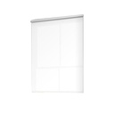 ****Classy Homes Sunscreen Roller Blind 38x50 In., White