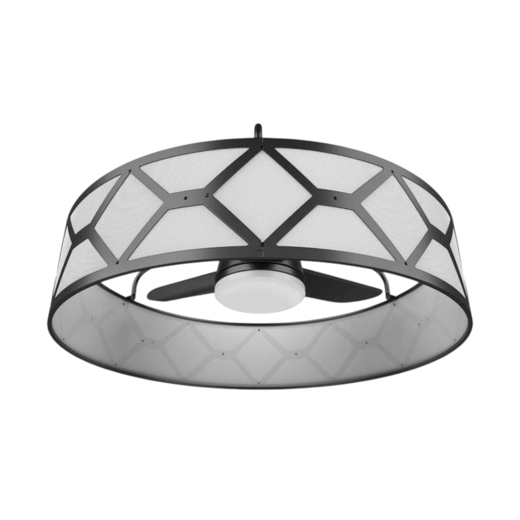 Lancaster LED Indoor/Outdoor Ceiling Fan with Remote 36 In. (C.F.M - 2700)