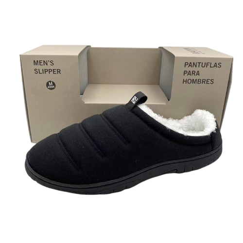 Kenneth Cole Men Mule Slipper Black, Large