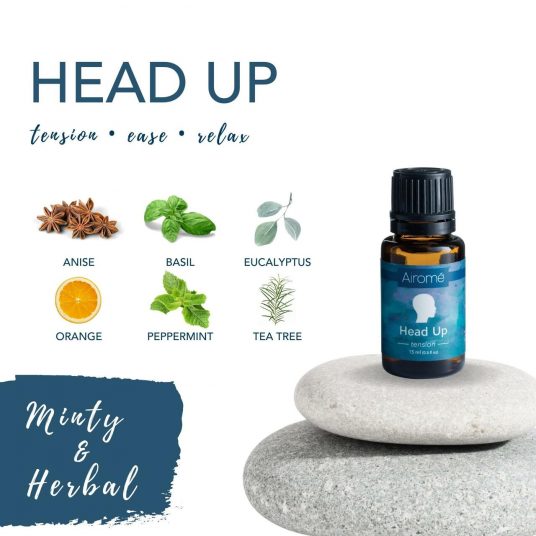 Airome Head Up Essential Oil Blend 15 mL