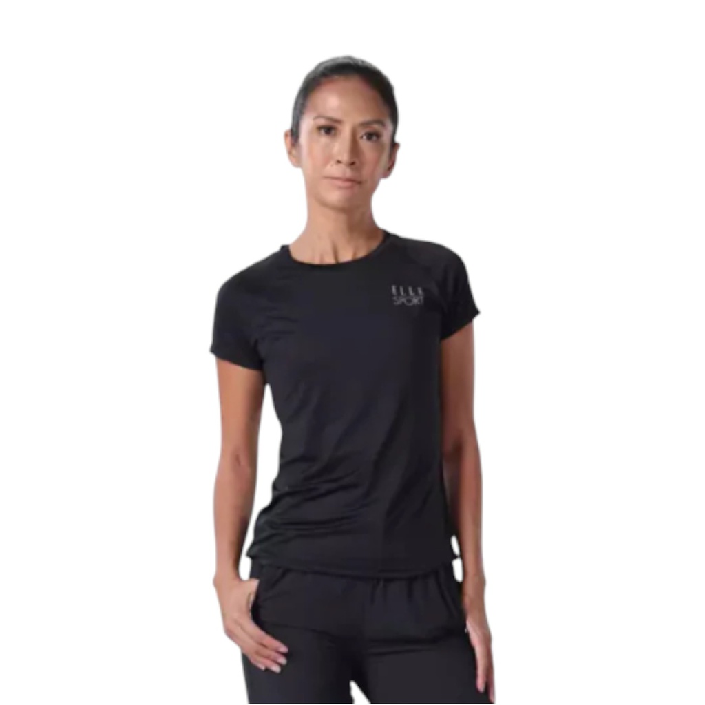 Elle Sport Ladies Performance Shirt, Black