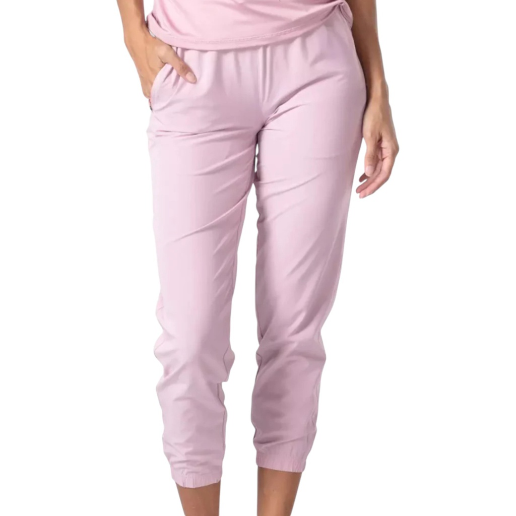 Elle Sport Ladies Jogger Pants, Dusty Pink