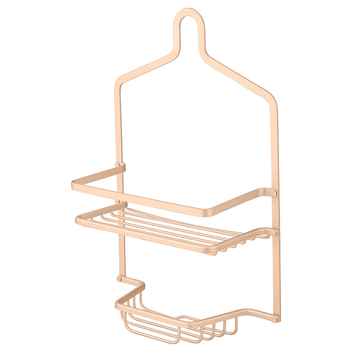 Oisa Home Collection Shower Caddy, Gold