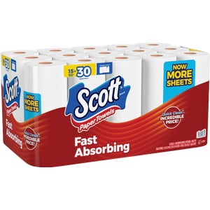 Scott Choose-A-Sheet Paper Towels (15 Double Rolls)