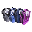 ****Manna Rectangle Zipper Lunchbag - Asst