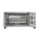 Black &amp; Decker Air Fryer Toaster Oven 4-Slice, Stainless Steel/ Dark Grey