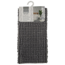 Elle Home Microfiber Bath Mat, Dark Grey