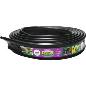 Master Mark Original Recycled Plastic Lawn Edging 3.5 In. H. x 20 Ft. L. Black