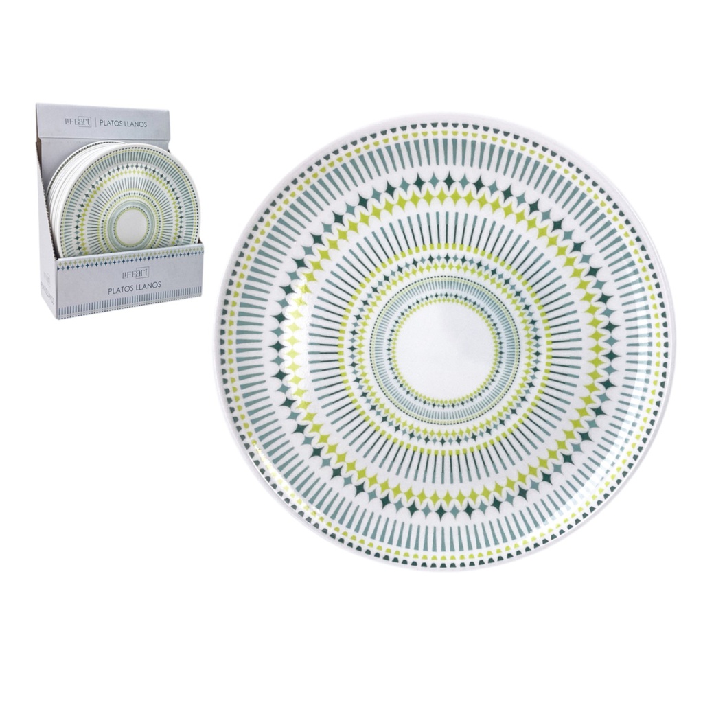Life Art Melanine Side Plate 8 In.
