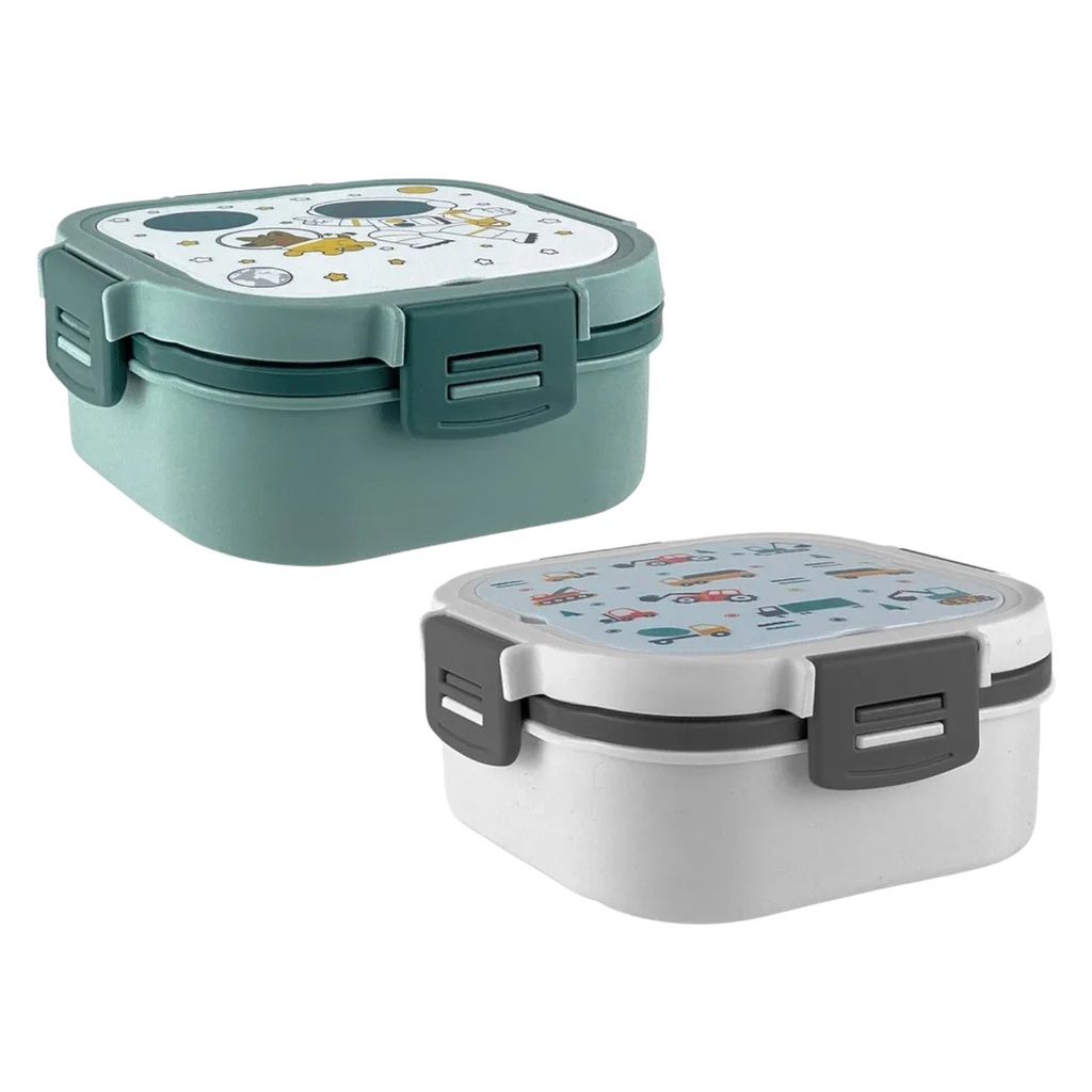 Windrose Food Container &amp; Cutlery Set