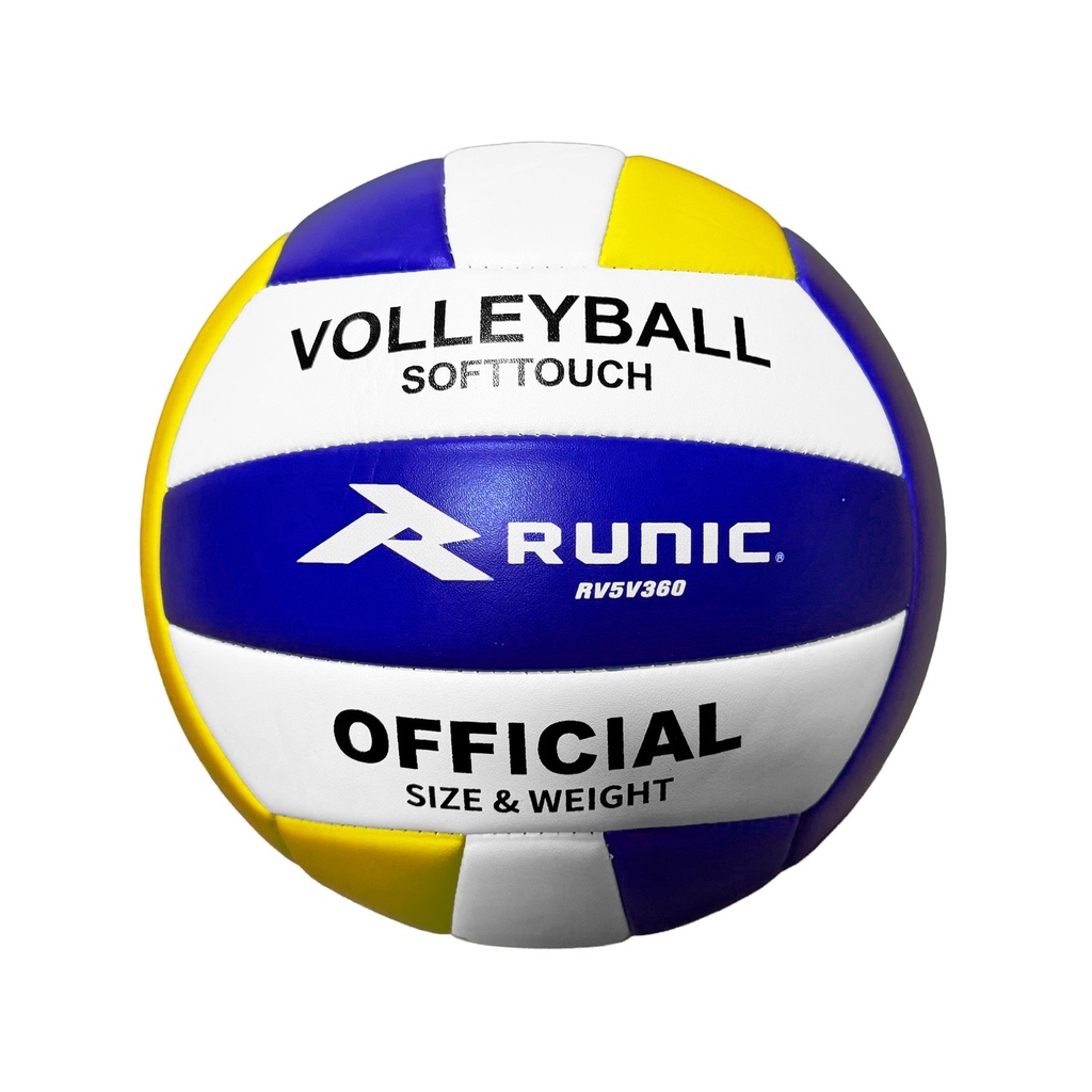 Runic Volleyball White / Yellow / Blue