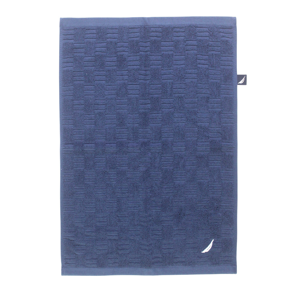 Nautica Savoy Cotton Hand Towel, Navy Blue
