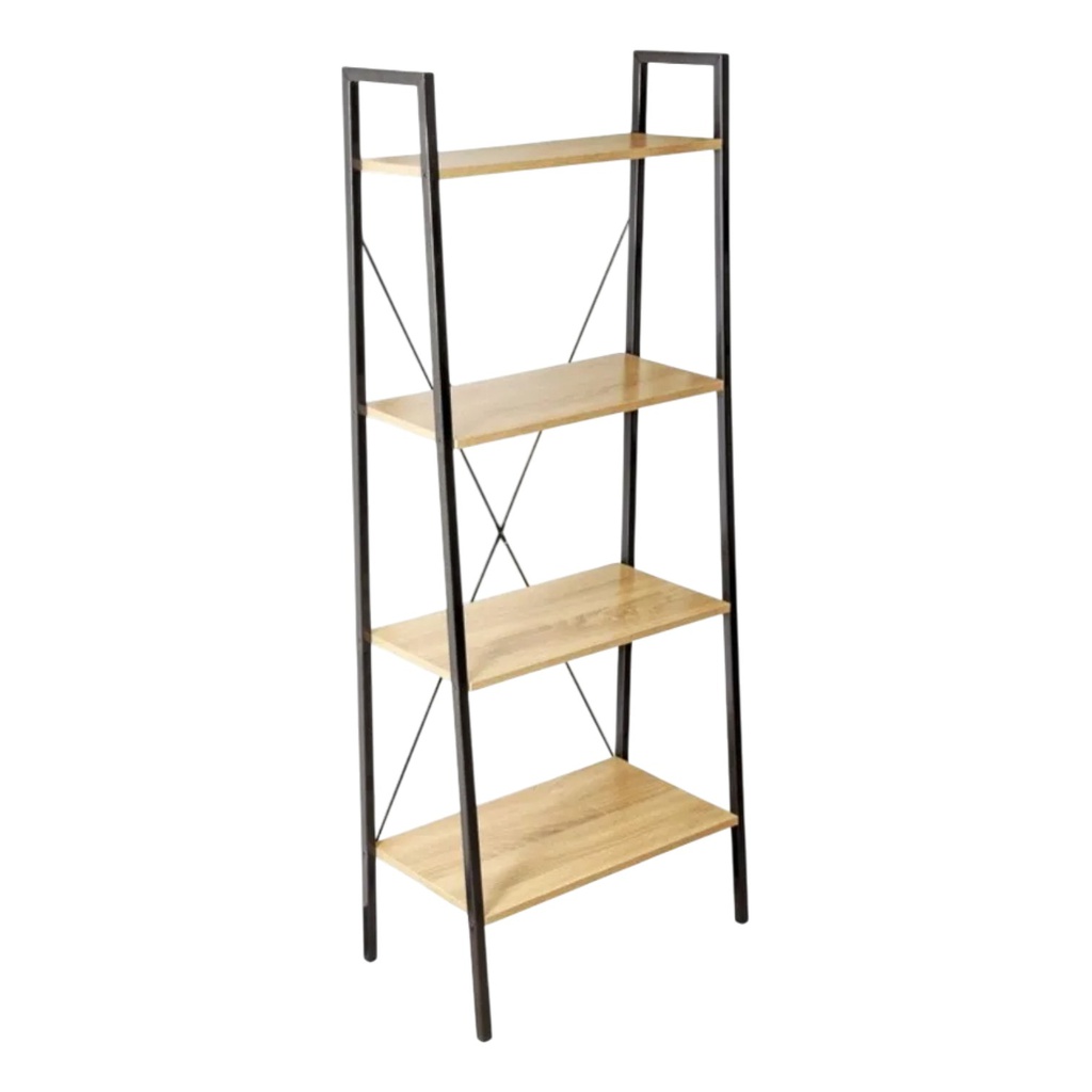 Kenneth Cole Hermann Aero Wide Tower Shelf, Oak