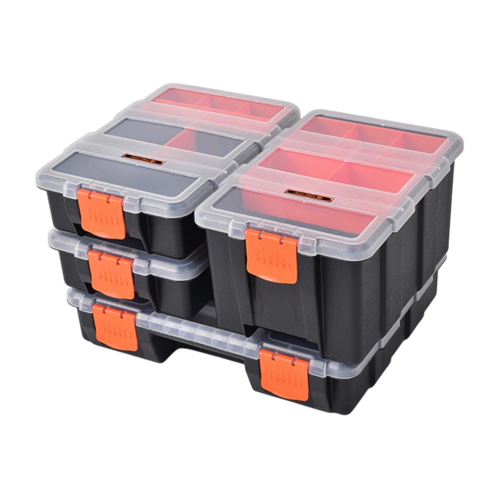 Tactix 4-in-1 Plastic Organizer Set