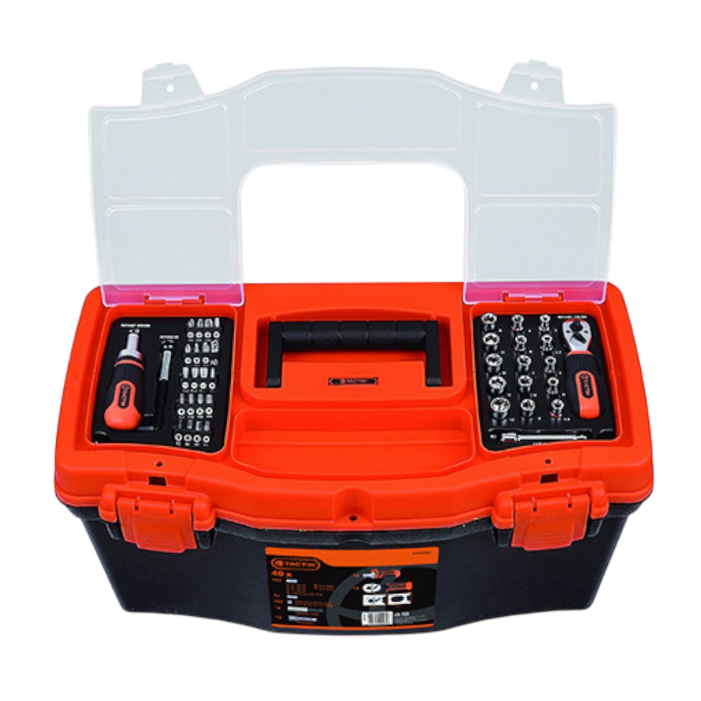 Tactix 40pc Tool and Tool Box Set
