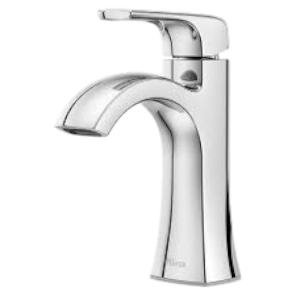 Pfister Bruxie Single-Handle Bathroom Faucet, Polished Chrome