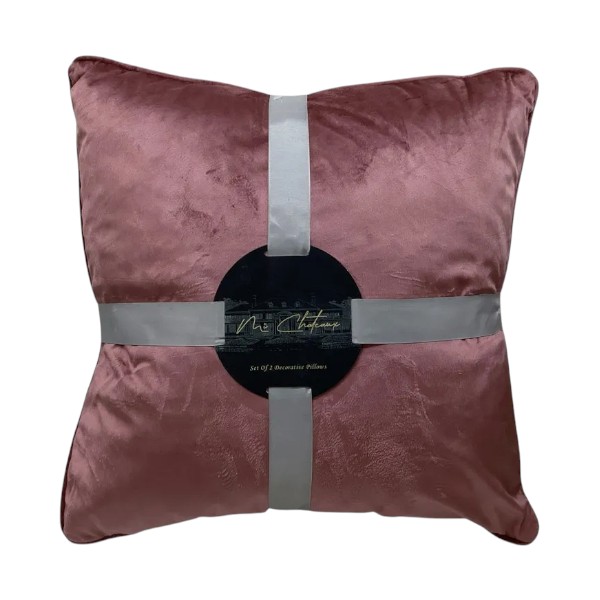 Chateaux Throw Pillows 2-pack, Rose