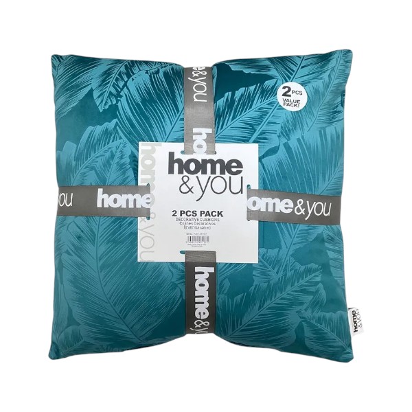 Home &amp; You Cushion 18x18 In., Blue