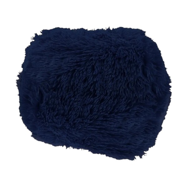 ****Toskana Collection Plush Pillow, Navy