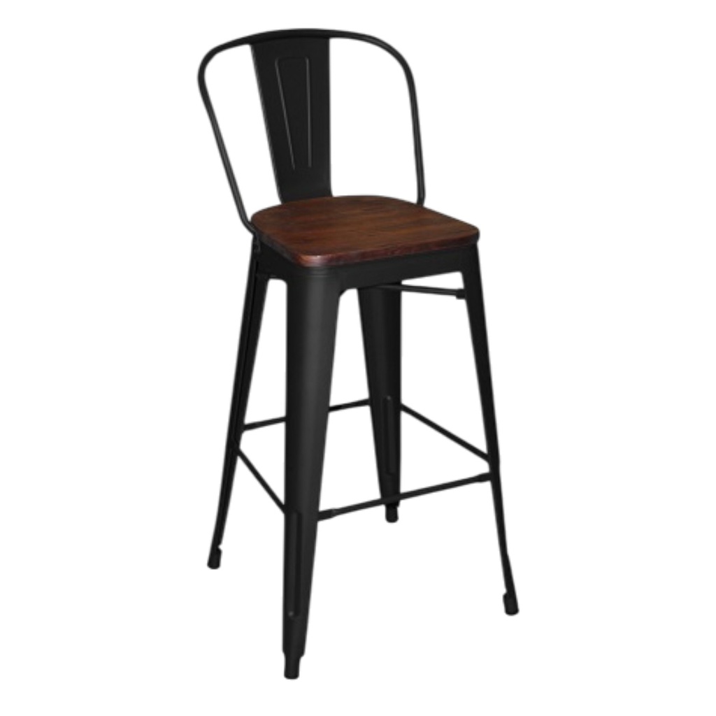 Mobel Bar Chair, Black