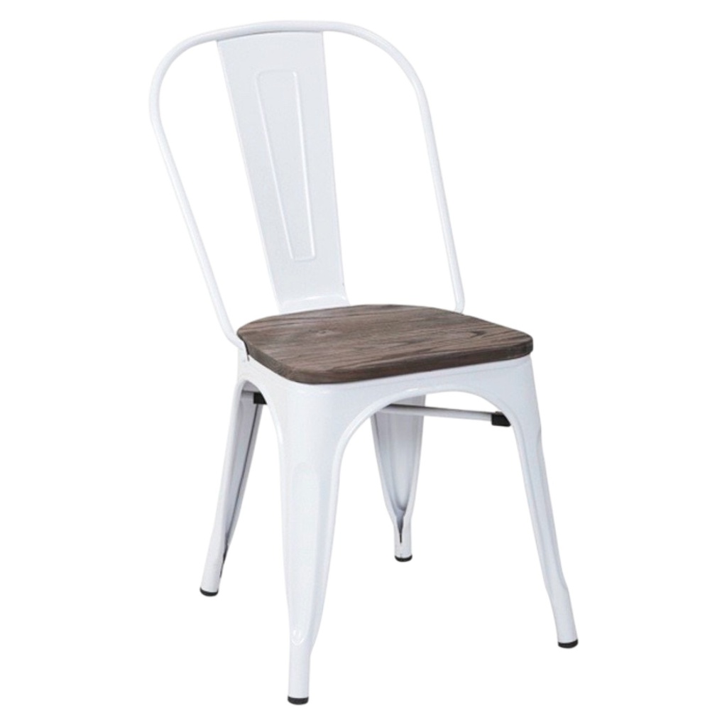Mobel Dining Chair, White