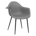 Kenneth Cole Nikola Arm Chair, Earl Grey