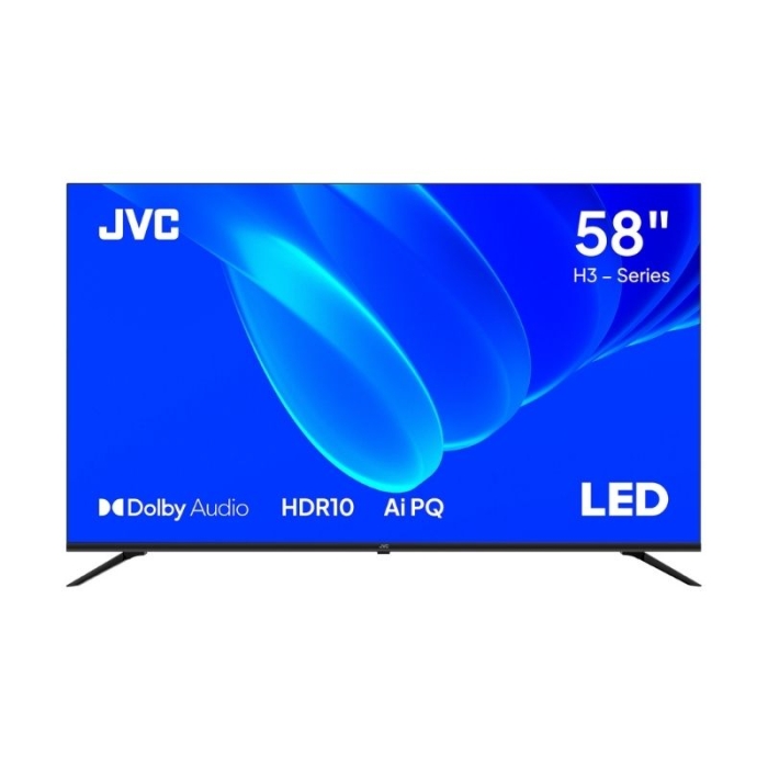 JVC Google TV 58 In. Borderless Vibrant UHD – Multi-H3 Series