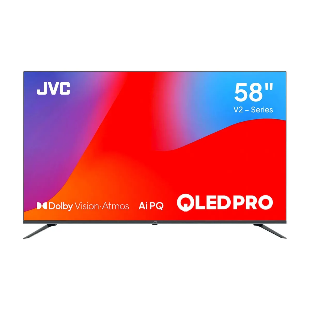 JVC Google TV 58 In. QLED PRO 4K HDR10 120Hz Dolby Vision – V2 Series