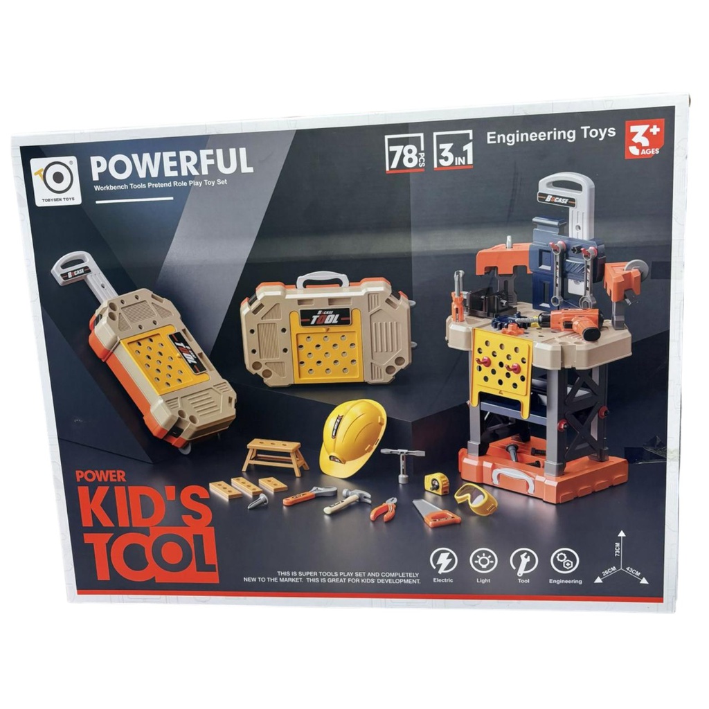 Duramade Electric Tool Console 78pc