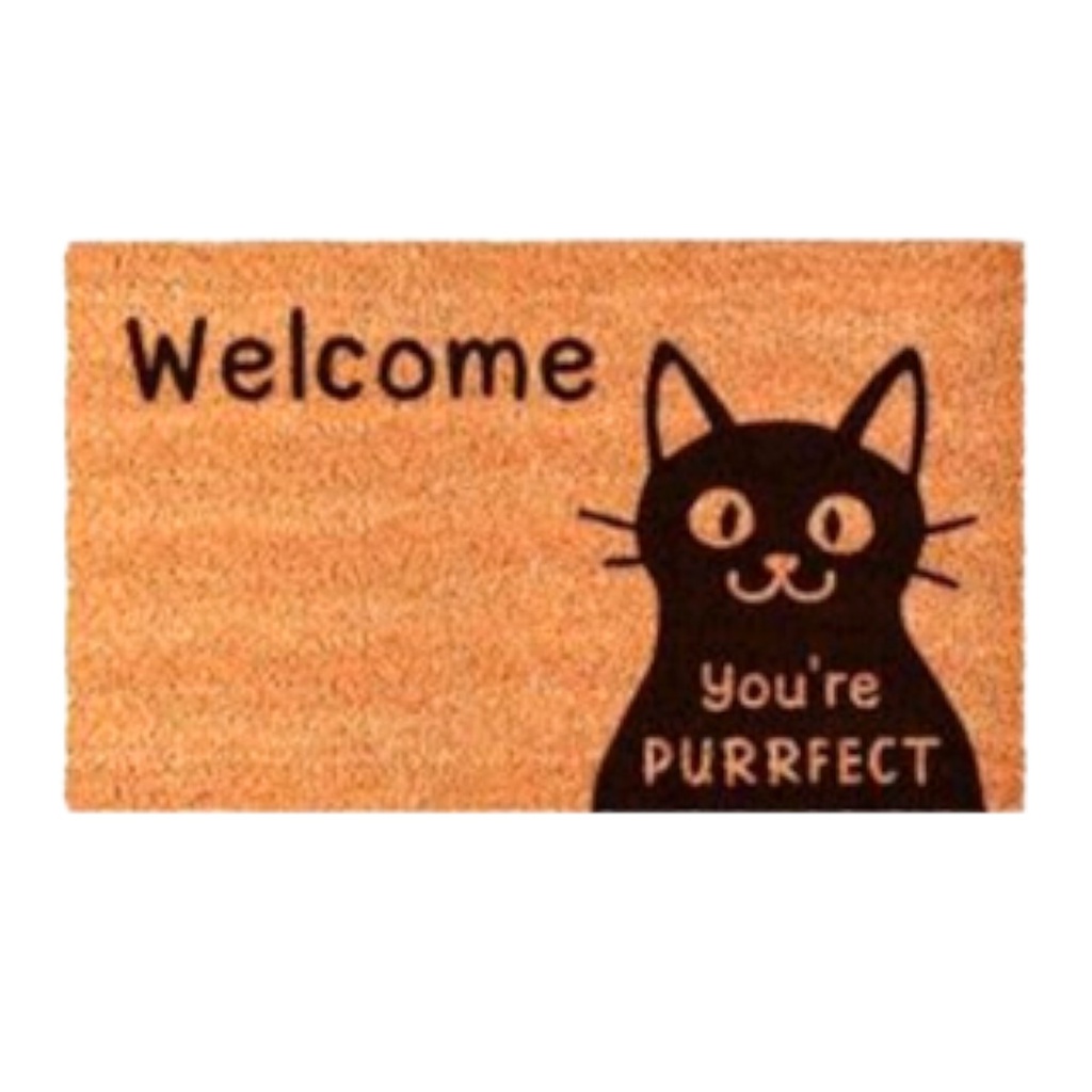 Classy Homes PVC-Backed Coir Mat 20 x 28 In., 15mm Thick